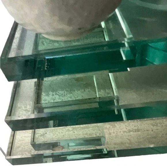 Small Solid Lushan Jade Bowl Ring Holder - Picture 3 of 6